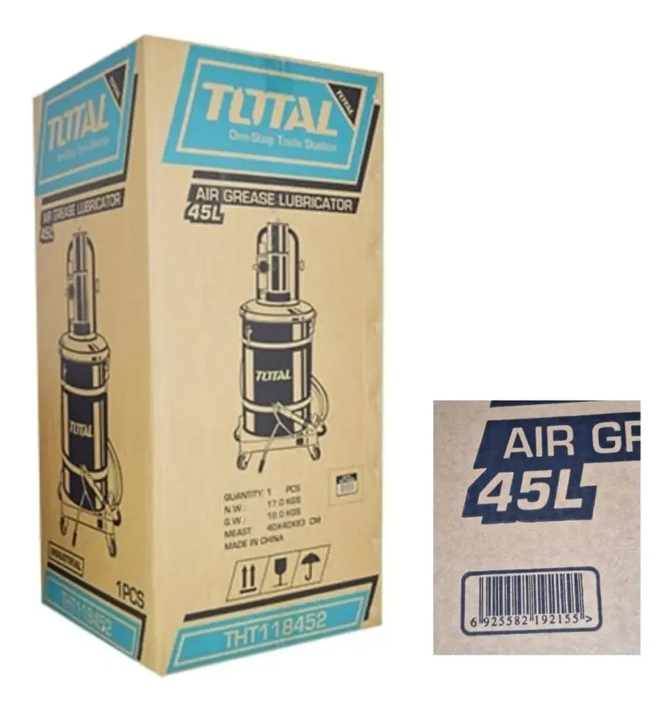 ENGRASADORA NEUMÁTICA 45 LITROS 400 BAR DIÁMETRO 70MM – THT118452