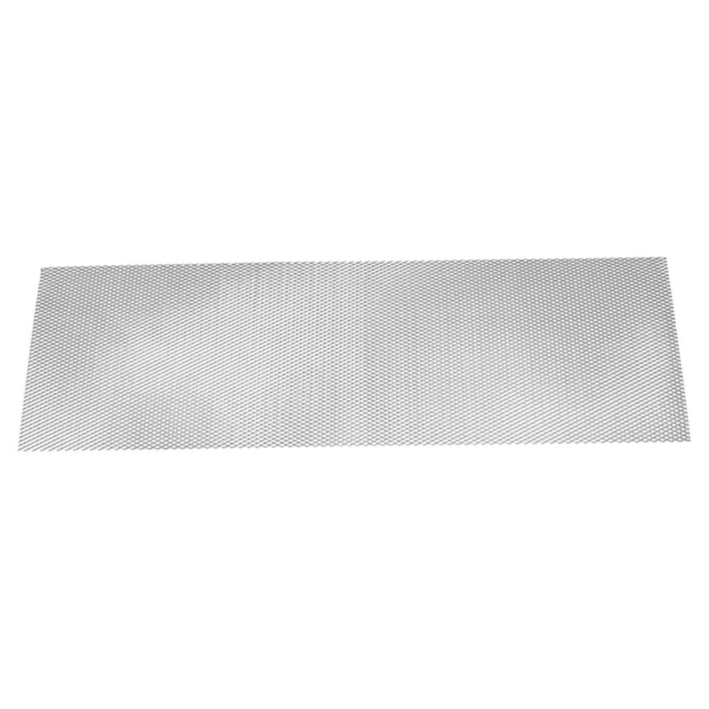 MALLA ALUMINIO 100X33CM ROMBO: 6X12MM 6MM CROMADO SAFARI – Y35033SL
