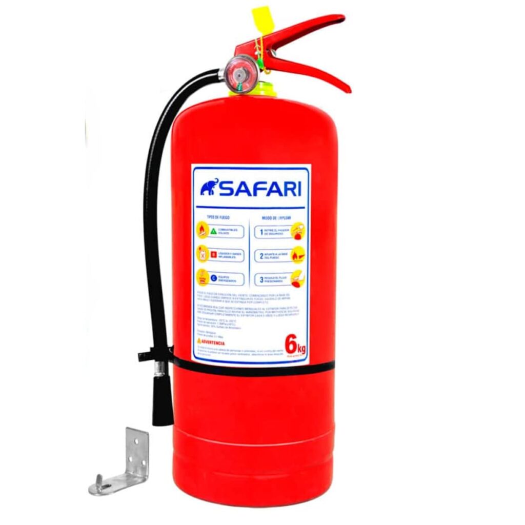 EXTINTOR SAFARI PQS 6KG – ZFE-06