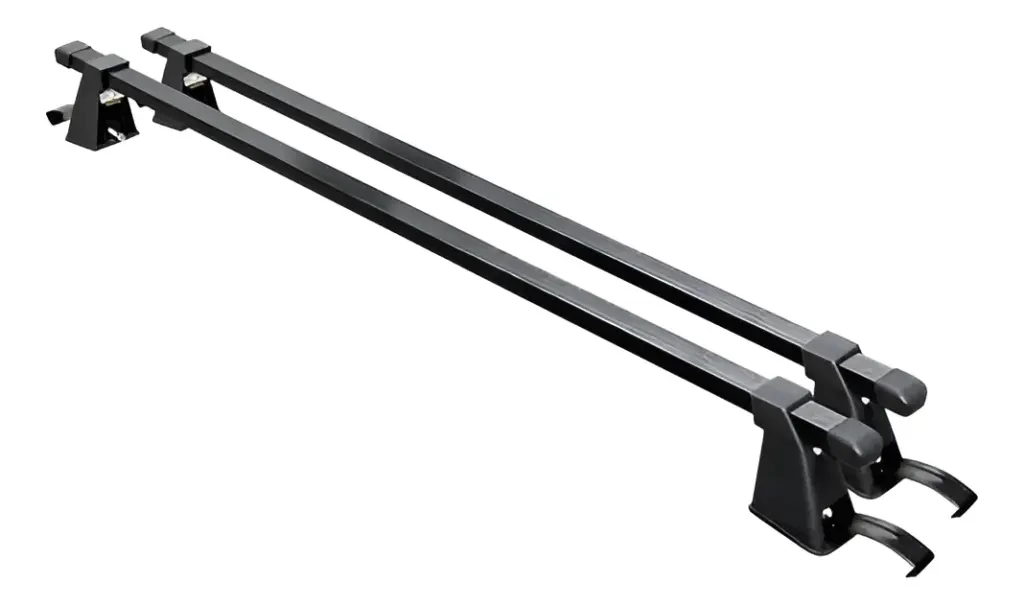 BARRAS TRANSVERSALES 48″ CON TACO CLÁSICO UNIVERSAL SEMI ARMADO NEGRO – A26786