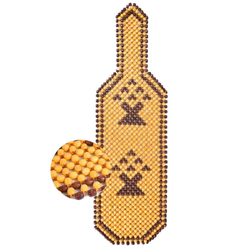 COJIN DE ASIENTOS GRANDE SIN CABEZAL BEIGE CON MARRON – FD-308