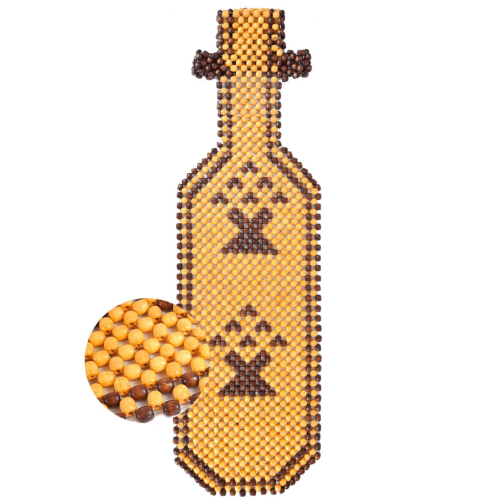 COJIN DE ASIENTOS GRANDE CON CABEZAL BEIGE CON MARRON – FD-308A