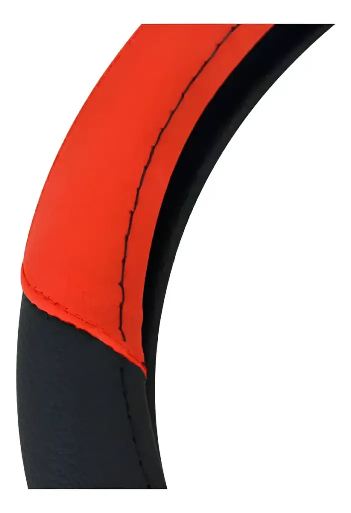 CUBRE VOLANTE SAFARI DE CUERO GENUINO ROJO – SFT-18020RD