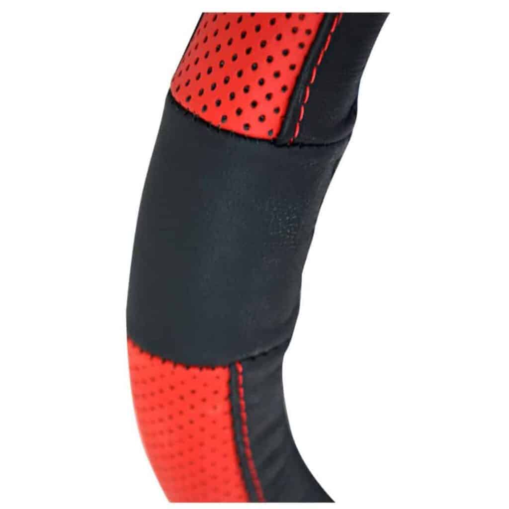 CUBRE VOLANTE DE CUERO ROJO – SFT-18021RD