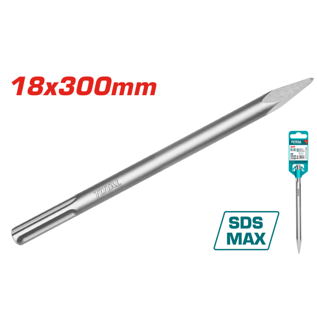 CINCEL PUNTA AGUDA TOTAL SDS 18X300MM  TOTAL – TAC1521181