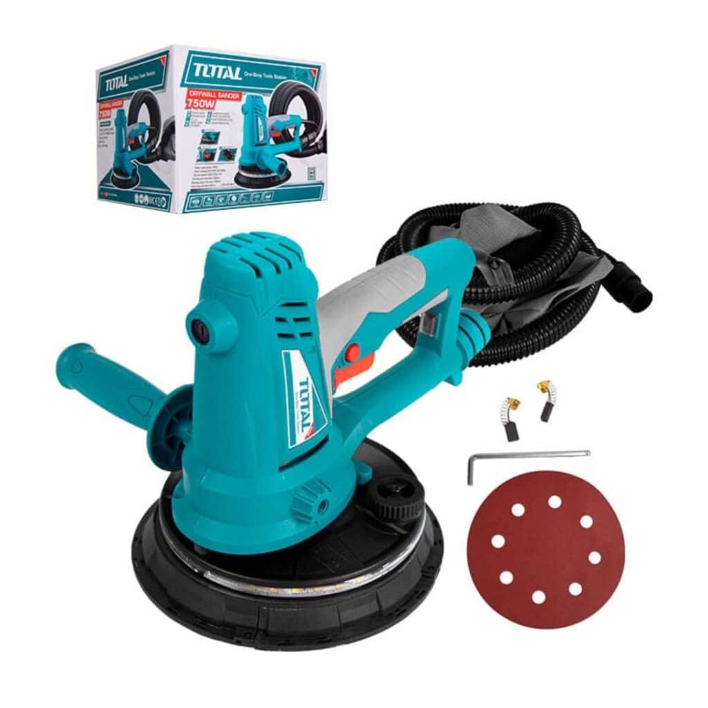 LIJADORA DE PARED Y TECHO 750W 220V 180MM CON LUZ INDUSTRIAL  -TDWS7501