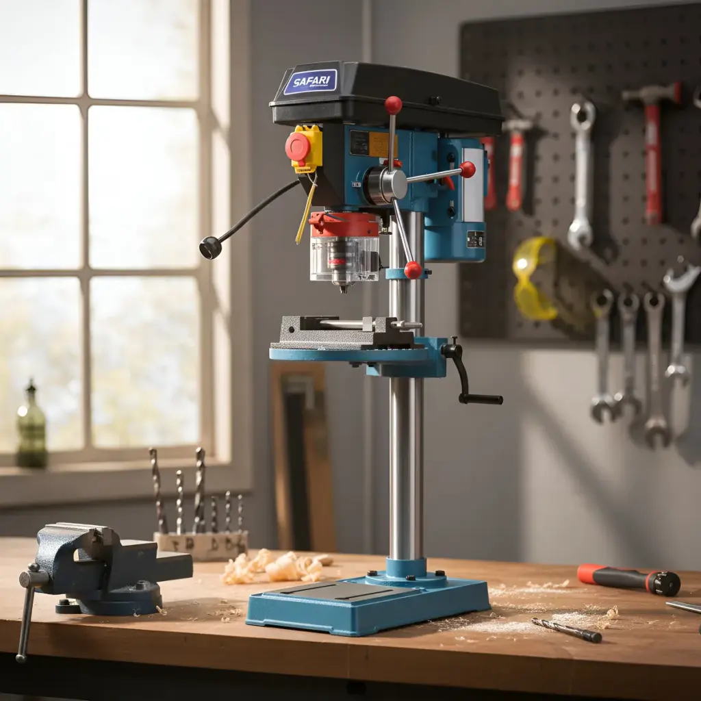 TALADRO DE BANCO 0.75HP 16MM  220V HEAVY DUTY FULL – ZJQ4116B-F