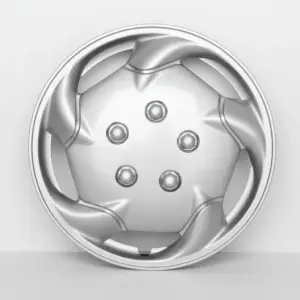 TAPAS DE AROS 14" SILVER  - V034-SS-14