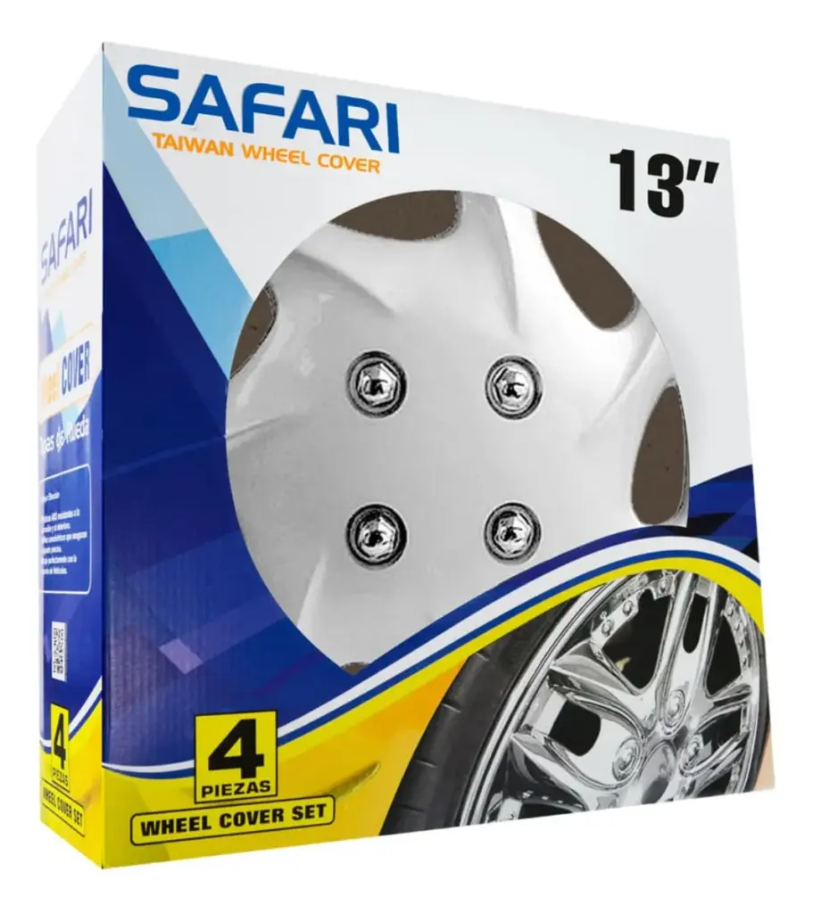 TAPAS DE AROS 13″ SILVER  –  V058-SS-13