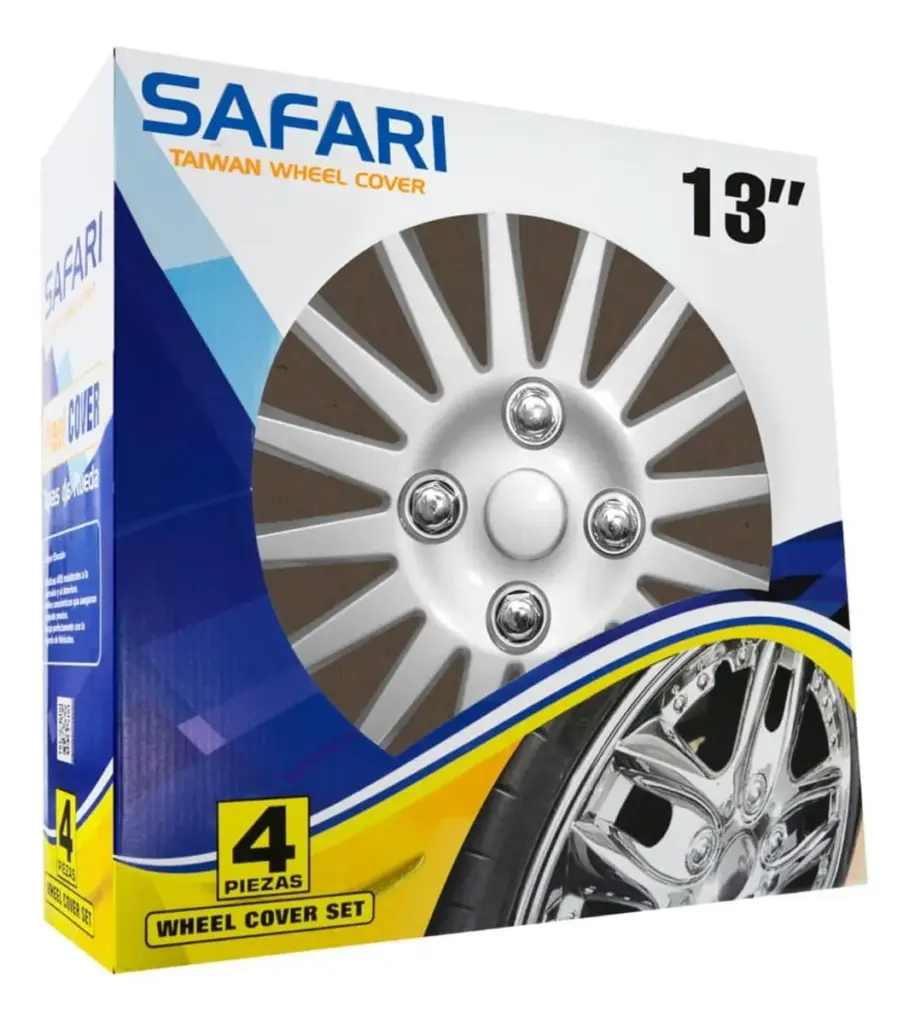 TAPAS DE AROS 13″ SILVER  – V071-SS-13