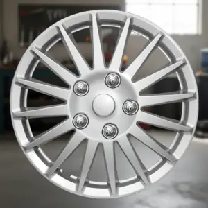 TAPAS DE AROS 14" SILVER  - V071-SS-14