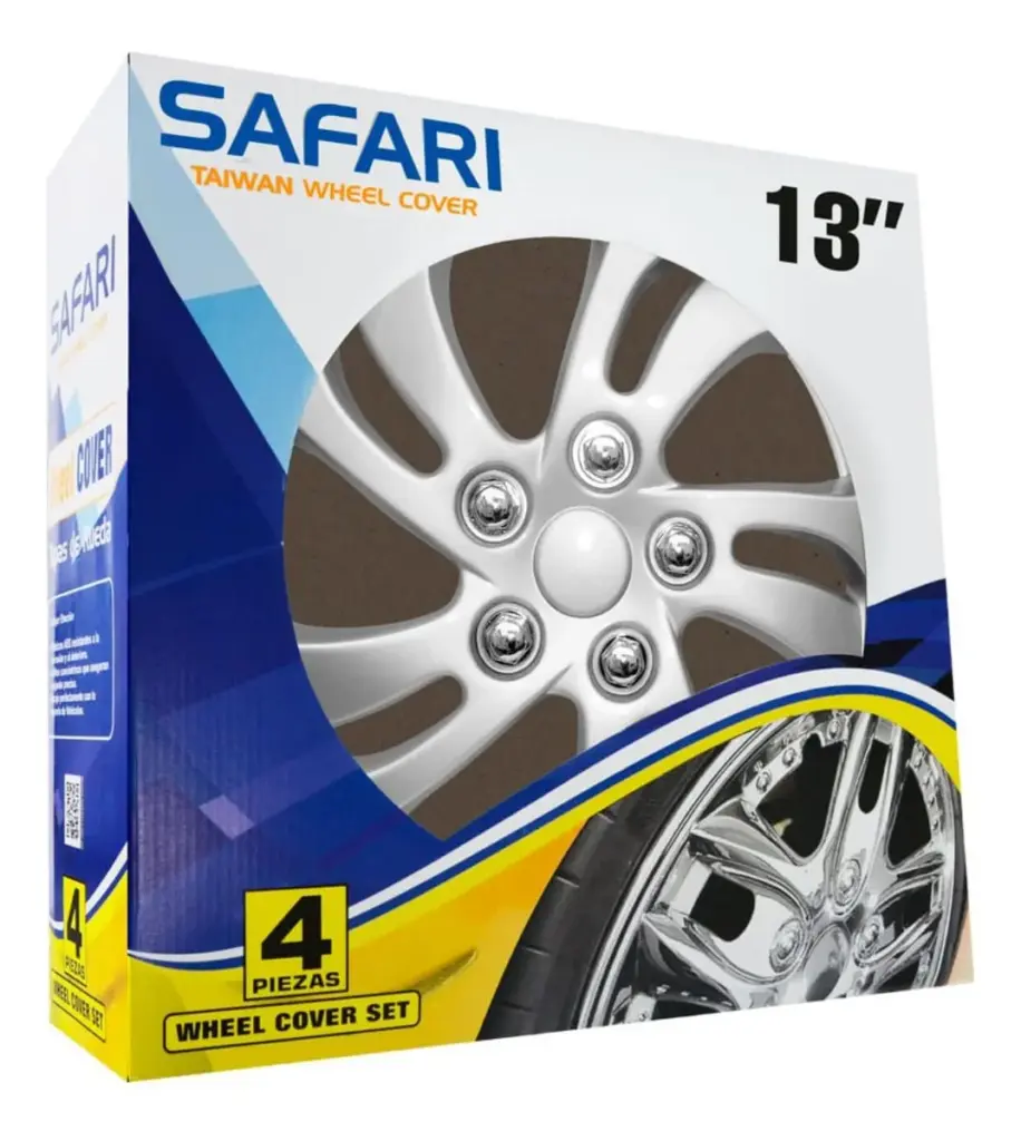 TAPAS DE AROS 13″ SILVER  –  V076-SS-13