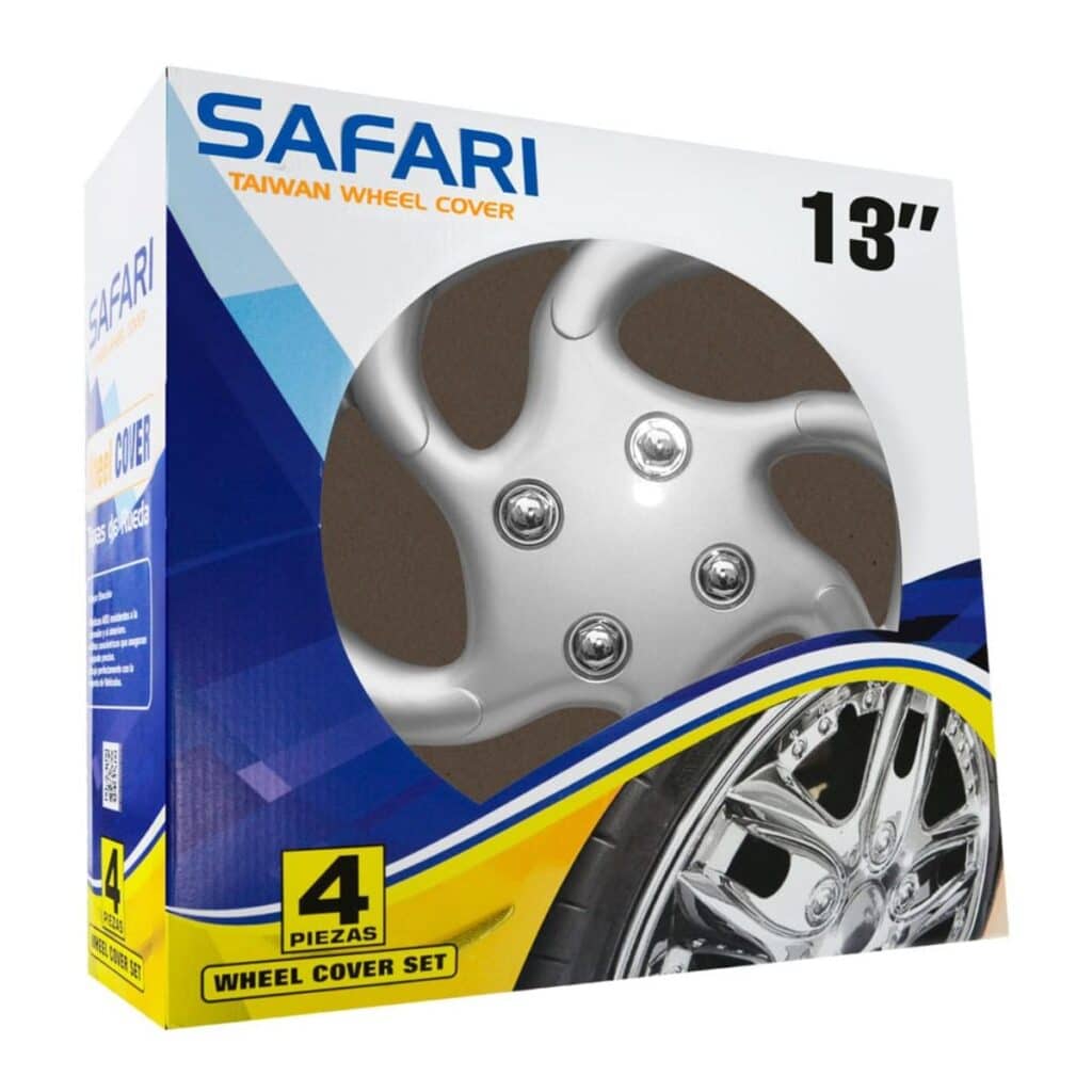 TAPAS DE AROS 13″ SILVER  – V077-SS-13