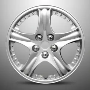 TAPAS DE AROS 14" SILVER  - V080-SS-14