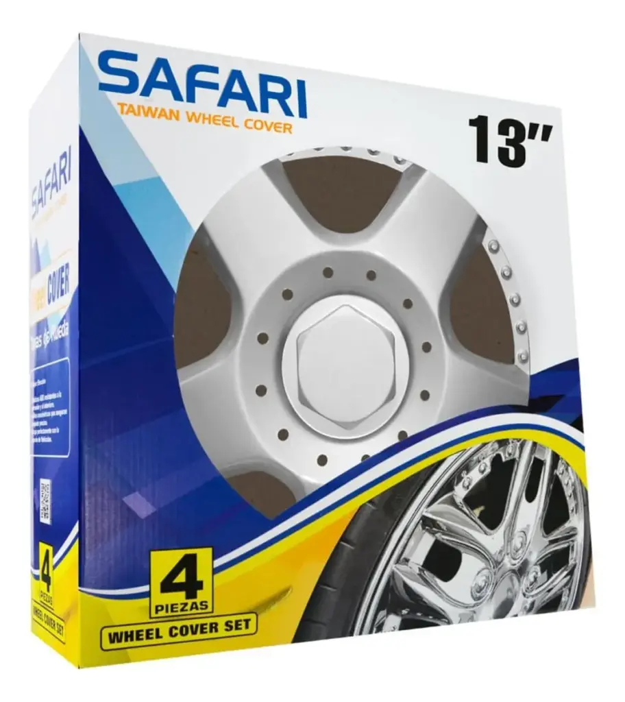 TAPAS DE AROS 13″ SILVER  – V085-SS-13