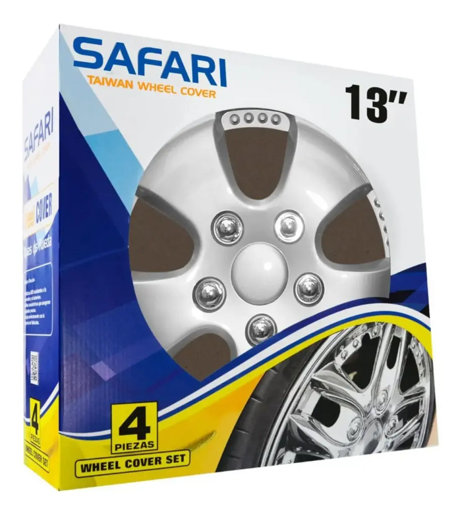 TAPAS DE AROS 13″ SILVER – V086-SS-13