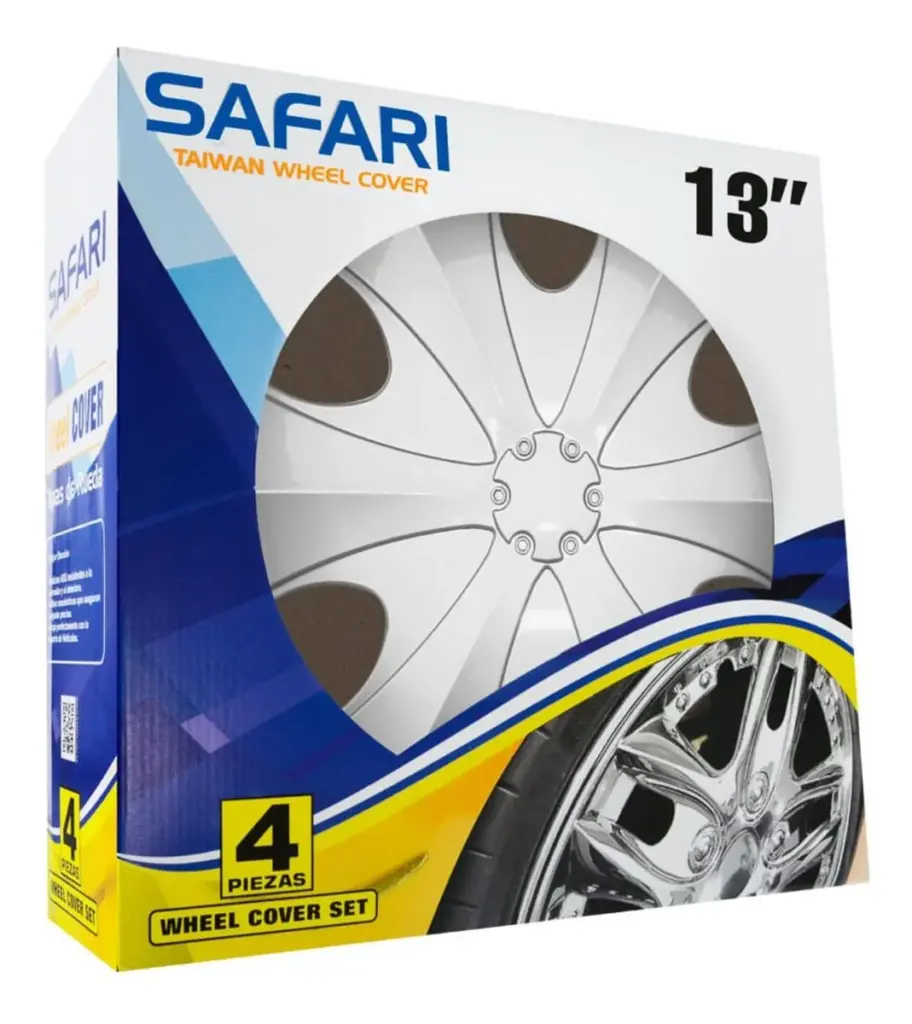 TAPAS DE AROS 13″ SILVER  – V092-SS-13