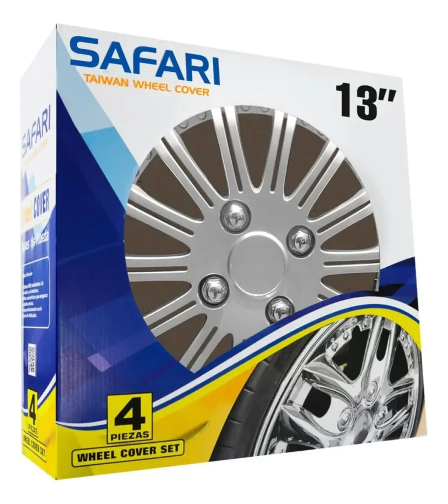 TAPAS DE AROS 13″ SILVER – V118-SS-13