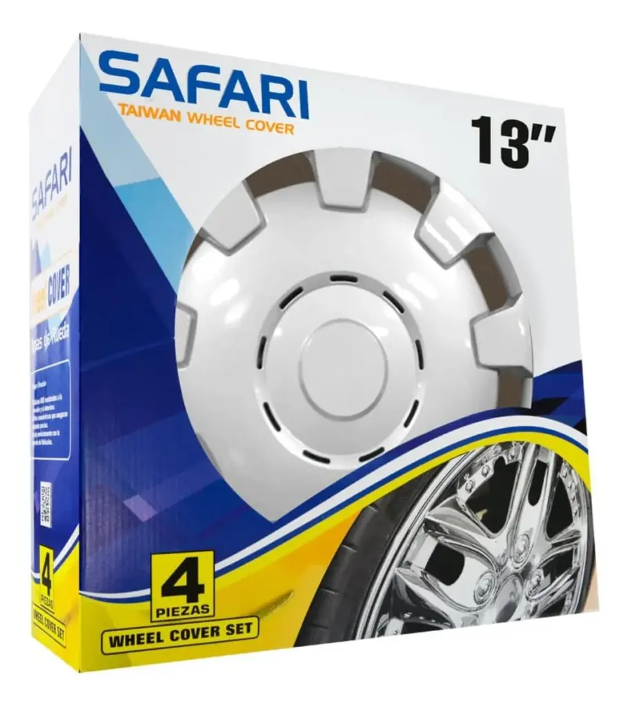 TAPAS DE AROS 13″ SILVER  – V123-SS-13