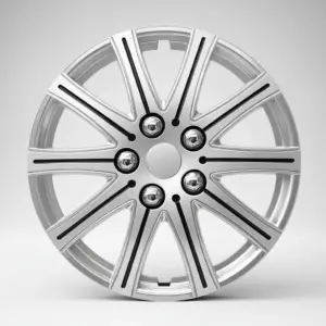 TAPAS DE AROS 14" SILVER  - V124-SS-14