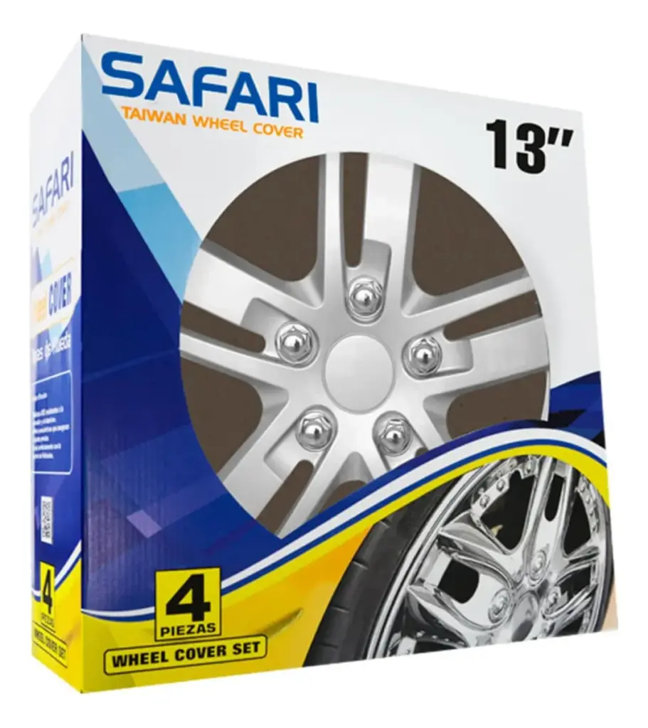 TAPAS DE AROS 13″ SILVER  – V126-SS-13