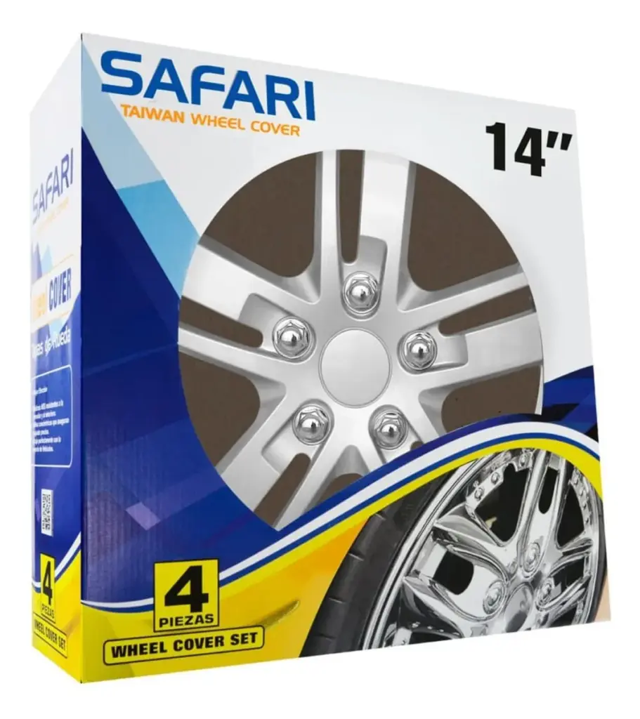 TAPAS DE AROS 13″ SILVER  – V126-SS-14