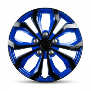 TAPAS DE AROS 14" AZUL/NEGRO - V138-BB-14