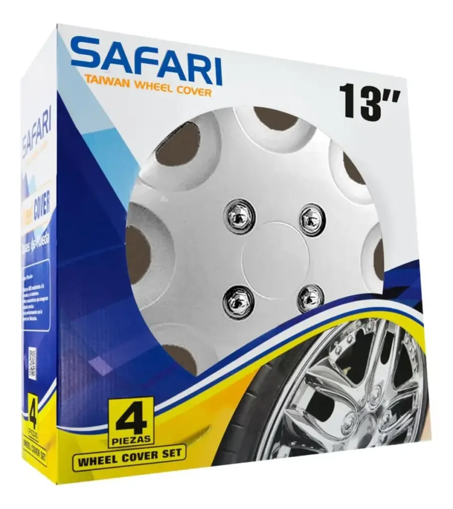 TAPAS DE AROS 13″ SILVER  – V840-SS-13