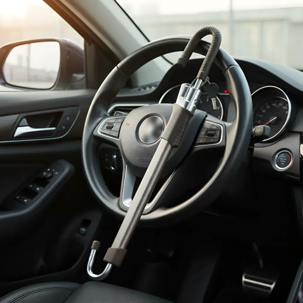 SEGURO DE TIMÓN DE PEDAL PESADO – NM-SWL01