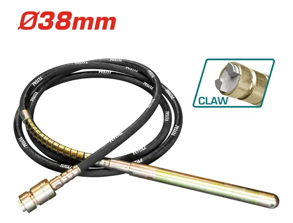 MANGUERA PARA VIBRADOR DE CONCRETO 38MM 6M COMPATIBLE TP630-1/TP630-2 – TPVP1381