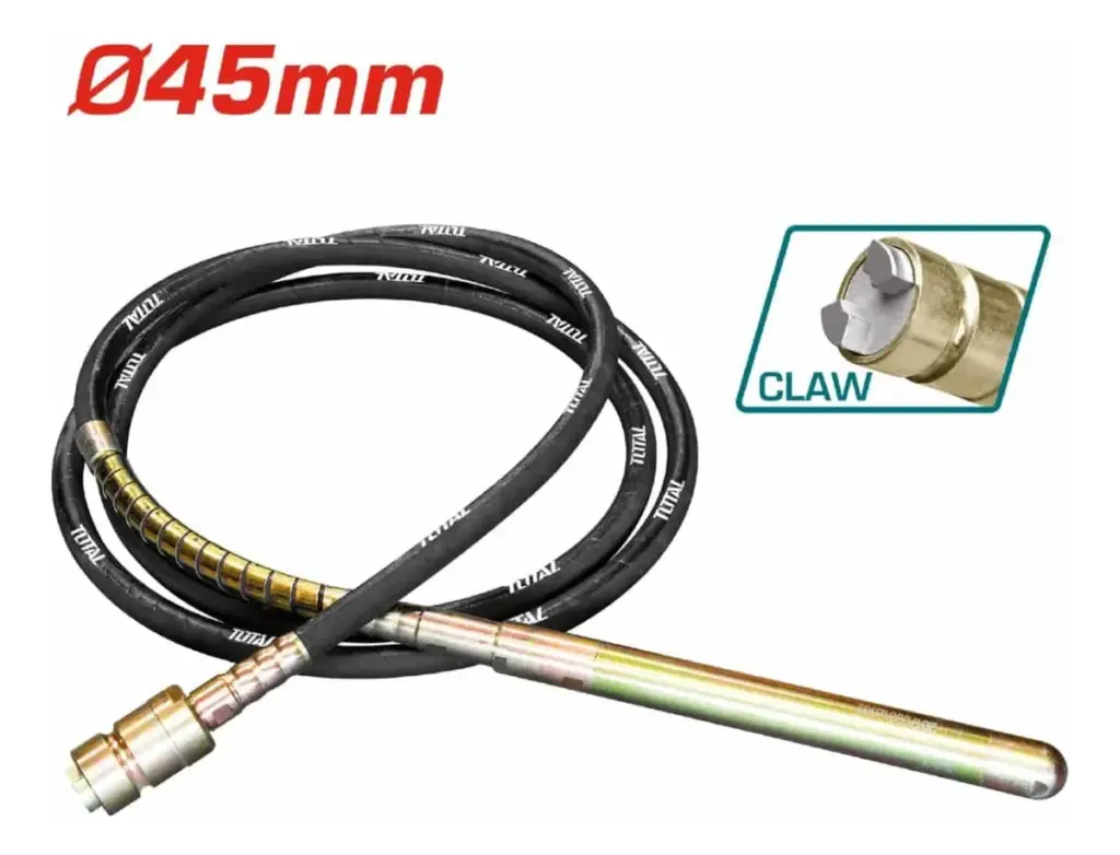 MANGUERA PARA VIBRADOR DE CONCRETO 45MM  6M COMPATIBLE TP630-1 – TP630-2 – TPVP1451
