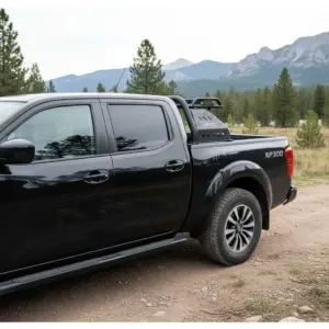 ANTIVUELCO CON PARRILLA HEAVY MR NP300 PARA NISSAN FRONTIER/NAVARA 3RA GENERACIÓN 2016 EN ADELANTE  - W604MR