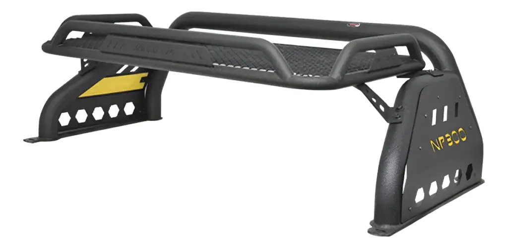 ANTIVUELCO CON PARRILLA HEAVY MR NP300 PARA NISSAN FRONTIER/NAVARA 3RA GENERACIÓN 2016 EN ADELANTE  – W604MR