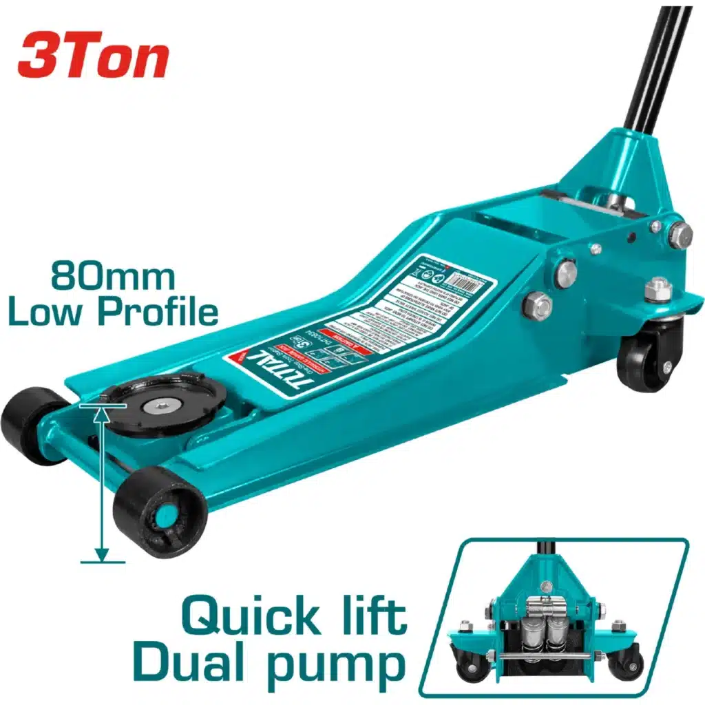 GATA LAGARTO MARCA TOTAL PERFIL BAJO 3 TONELADAS  – THT10834