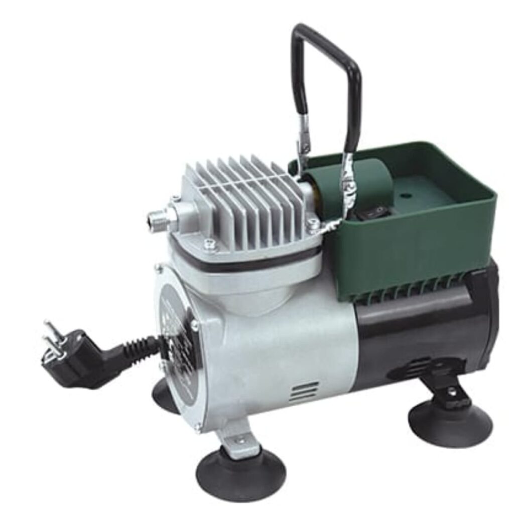 MINI COMPRESORA CON AERÓGRAFOS KIT COMPLETO – 666-B