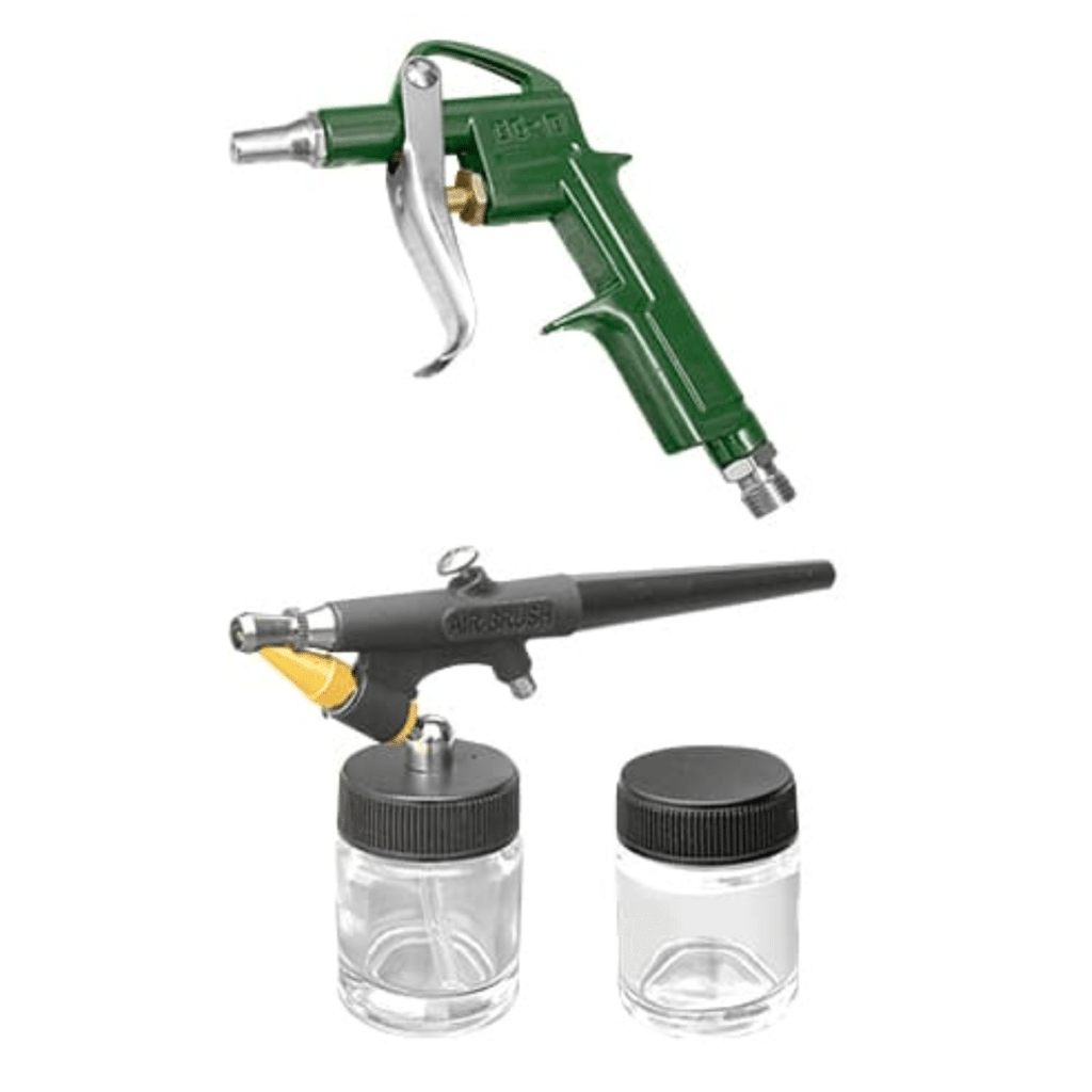 MINI COMPRESORA CON AERÓGRAFOS KIT COMPLETO – 666-B