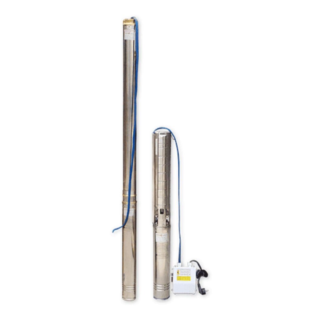 BOMBA DE AGUA SUMERGIBLE PARA POZO  4” 10.0HP 200 l/min Alt.136m SD 3FASE – 4SD14/17-7.5KW