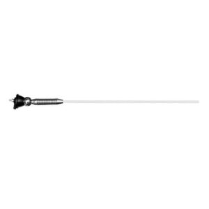 Antena patrullera 2m x 7mm B Blanco - JBA-404-7 WT