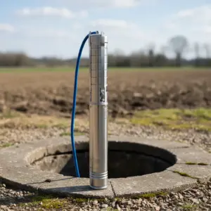 BOMBA DE AGUA SUMERGIBLE PARA POZO 4″ SPM 3.0HP 167L/min  Alt.68m 1 FASE MONOFASICA - 4SPM8/9