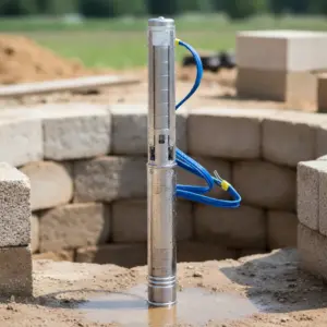 BOMBA DE AGUA SUMERGIBLE PARA POZO 4” SPM 2.0HP 167L/min Alt.53m 1FASE″ - 4SPM8/7