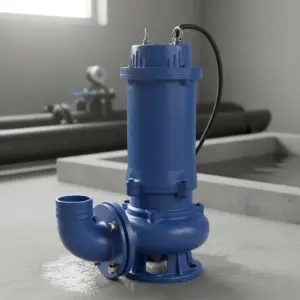 BOMBA DE AGUA SUMERGIBLE  PARA AGUAS RESIDUALES  TRIFASICO 7.5HP ALT. 28 5.5KW 60HZ 220V - 100WQ65-15-5.5D