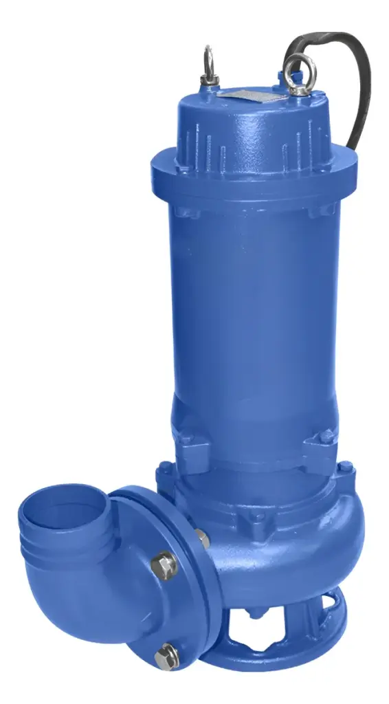 BOMBA DE AGUA SUMERGIBLE  PARA AGUAS RESIDUALES  TRIFASICO 7.5HP ALT. 28 5.5KW 60HZ 220V – 100WQ65-15-5.5D