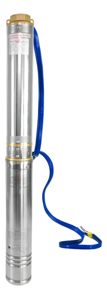 BOMBA DE AGUA SUMERGIBLE PARA POZO 4″ SDM 2.0HP 167L/min Alt.51m 1FASE MONOFASICA- 4SDM8/7