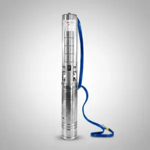 BOMBA DE AGUA SUMERGIBLE PARA POZO 4'' SPM 1.0HP 167L/min Alt.30m 1FASE  MONOFASICA- 4SPM8/4-2