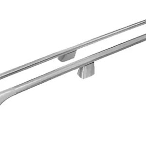 BARRAS LONGITUDINALES METÁLICA UNIVERSAL 162.5CM SILVER - C58003SL