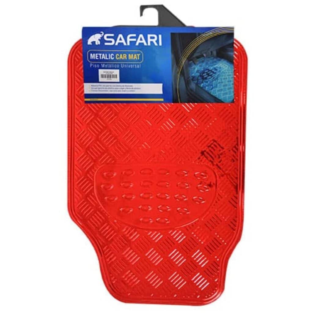 PISO METALICO PVC + ALUMINIO ROJO 4PIEZAS  – CCM-4 RD