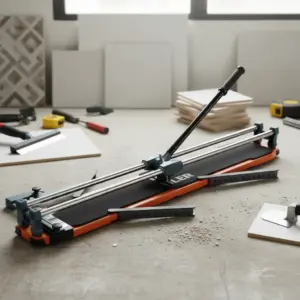 CORTA MAYOLICA 40" 100CM PROFESIONAL MAX:12MM MANGO TPR BASE:1.8MM CORTE SUAVE  - 8100X/1.8MM40