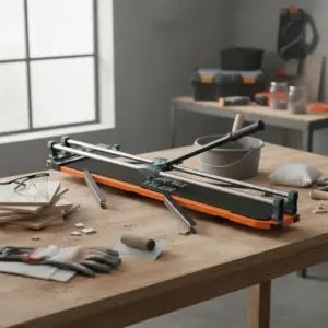 CORTA MAYOLICA 47" 120CM PROFESIONAL MAX:16MM MANGO TPR + RUEDAS - 8102G-2S/48