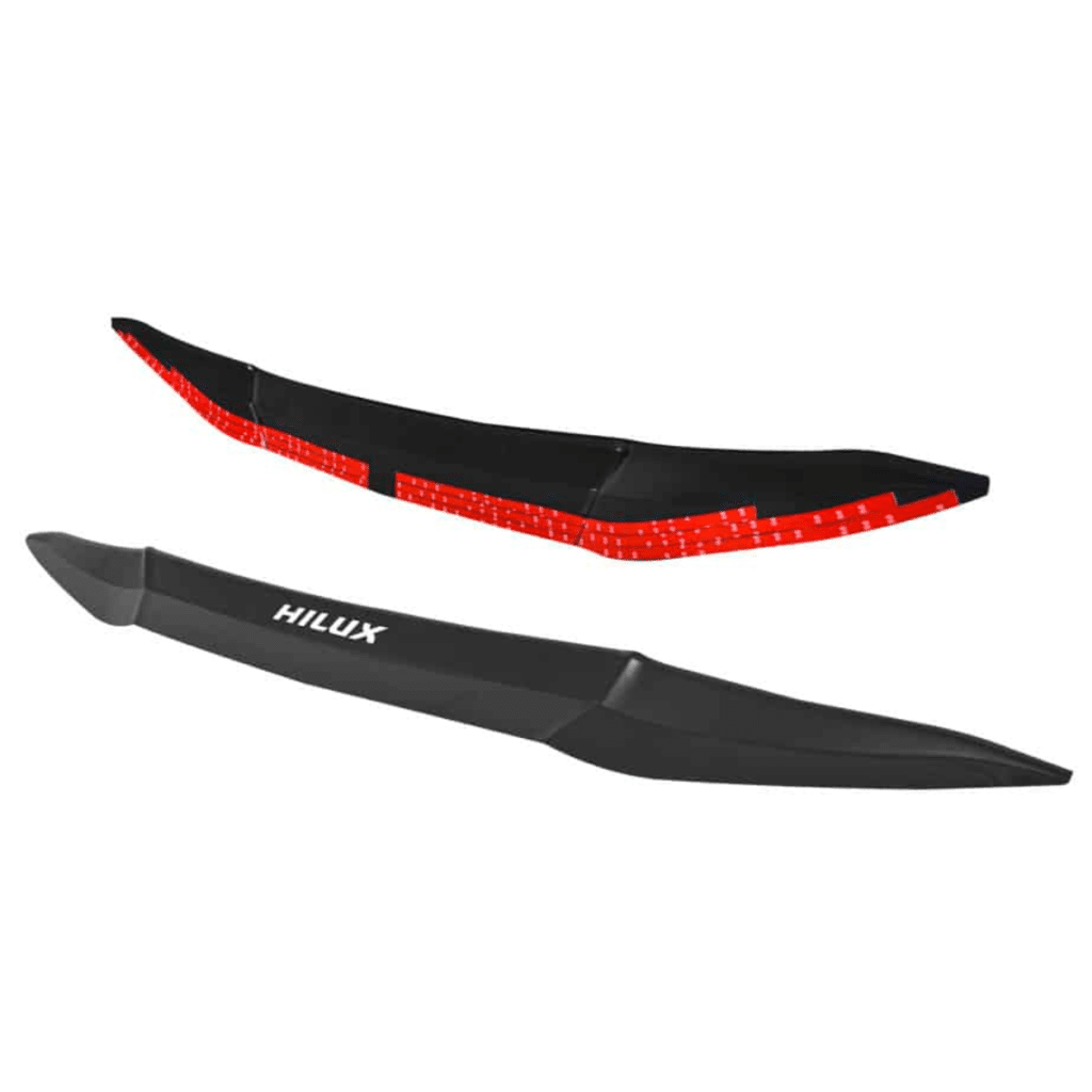 DEFLECTOR NEGRO PARA HILUX VIGO – E587201BK