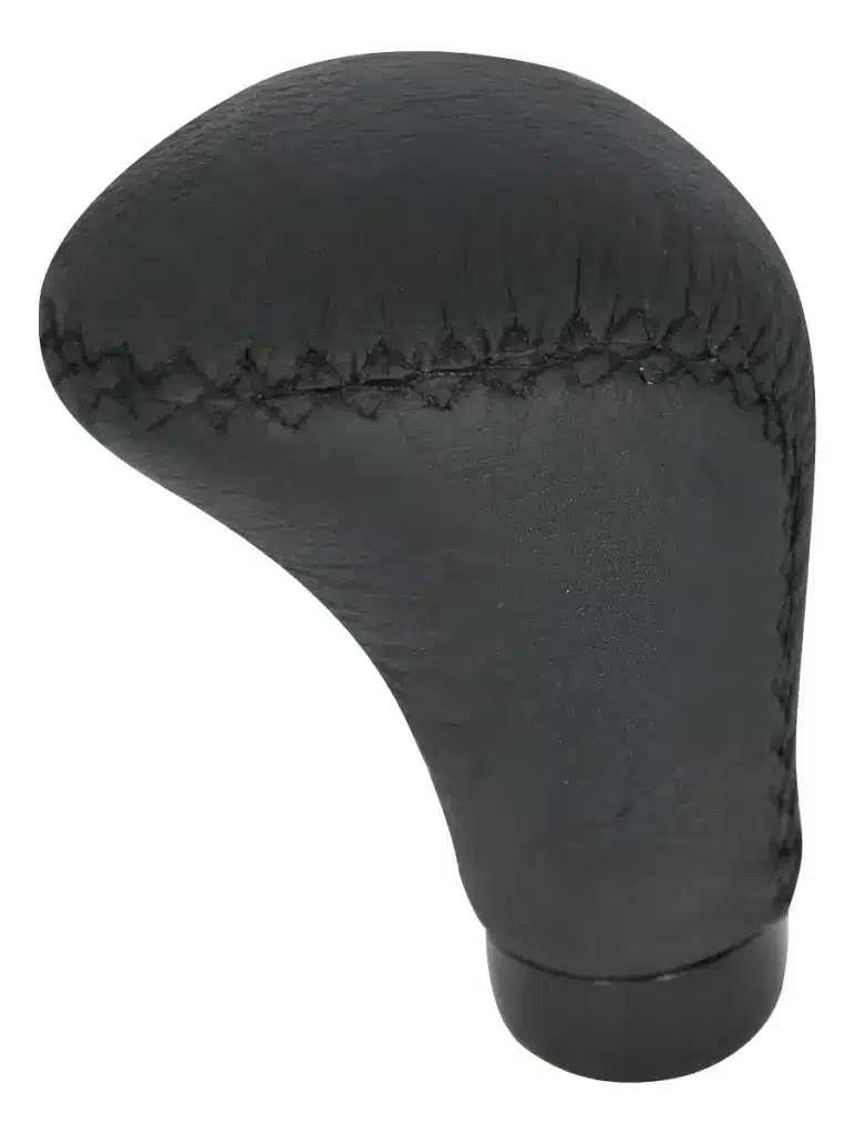 Perilla de palanca de Cuero negra   – F25015P-BK